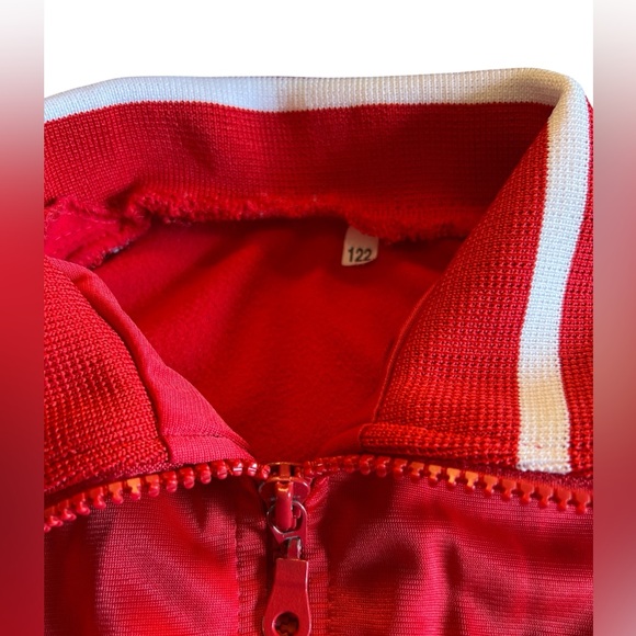 Classic Red & White Poland "Polska" Track Jacket - Size 122 - Picture 2 of 6